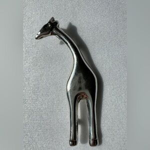Taxco Mexico Sterling Giraffe Pendant/Brooch